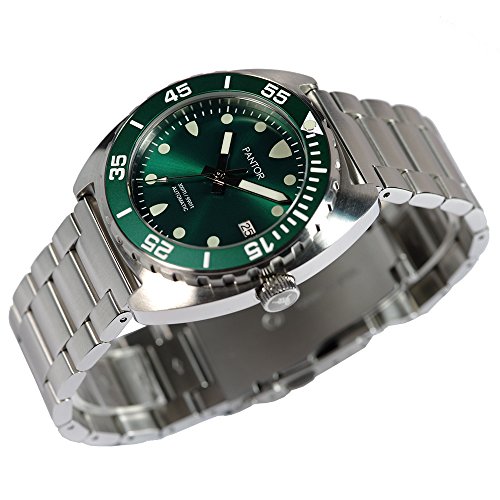 Dive Watch, Automatic Watches for Men with Stainless Steel Bracelet_Sealion Diver Watches2