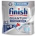 Finish Powerball Quantum Infinity Shine, pastillas para el lavavajillas con protección del cristal, 83 pastillas