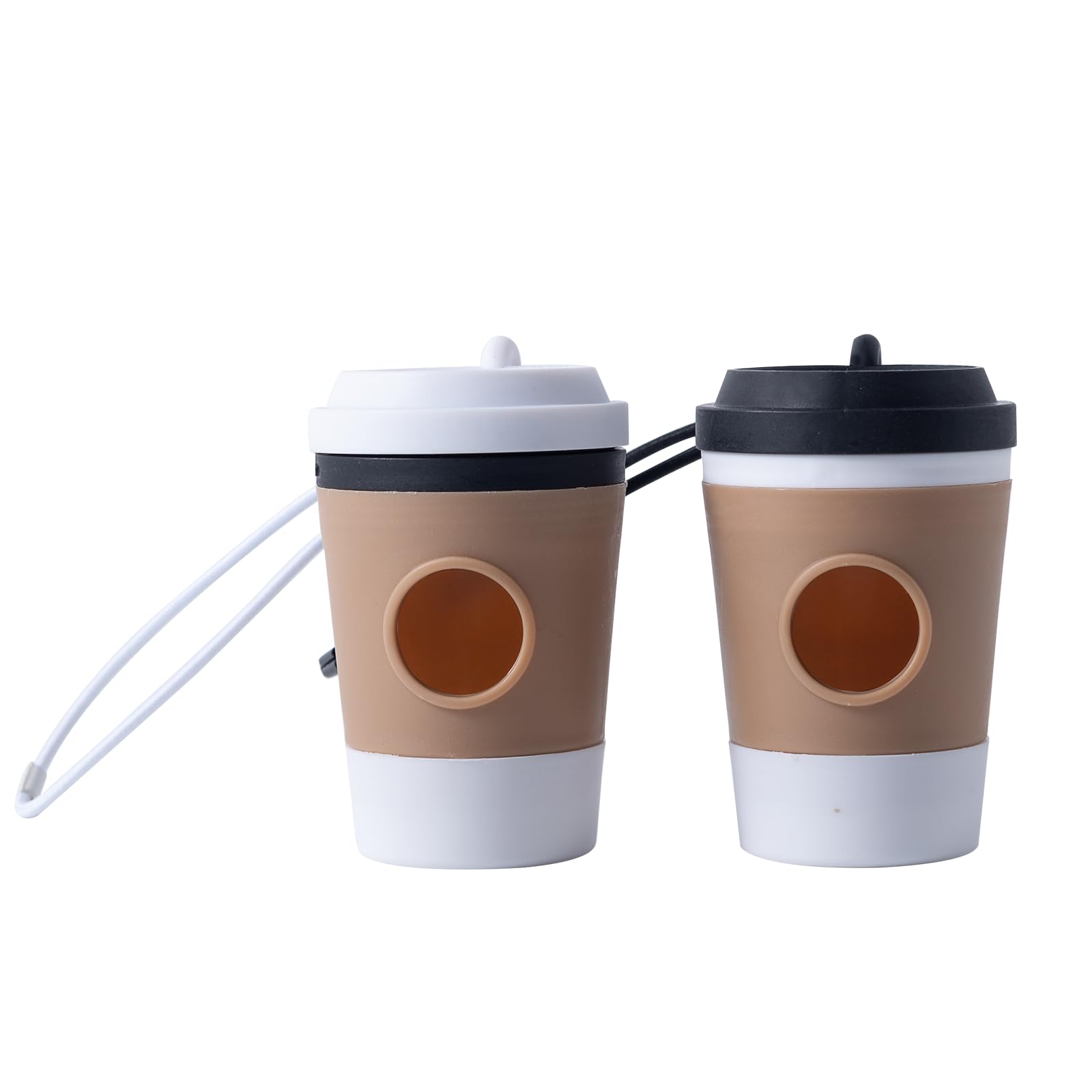 SLSON Coffee Cup Dog Poop Bag Holder 2 Pack
