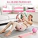 Pilates Equipment, Pilates Kit for Home Workouts, Home Pilates Essentials Kit for Women with Pilates Ring and Ball Set, Socks, ankle resistance bands with cuffs, Resistance Band and Massage ball...
