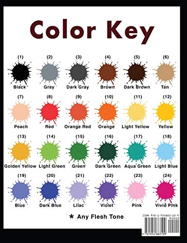 Mandala Color by Number Anti Anxiety Coloring Book for Adult Relaxation