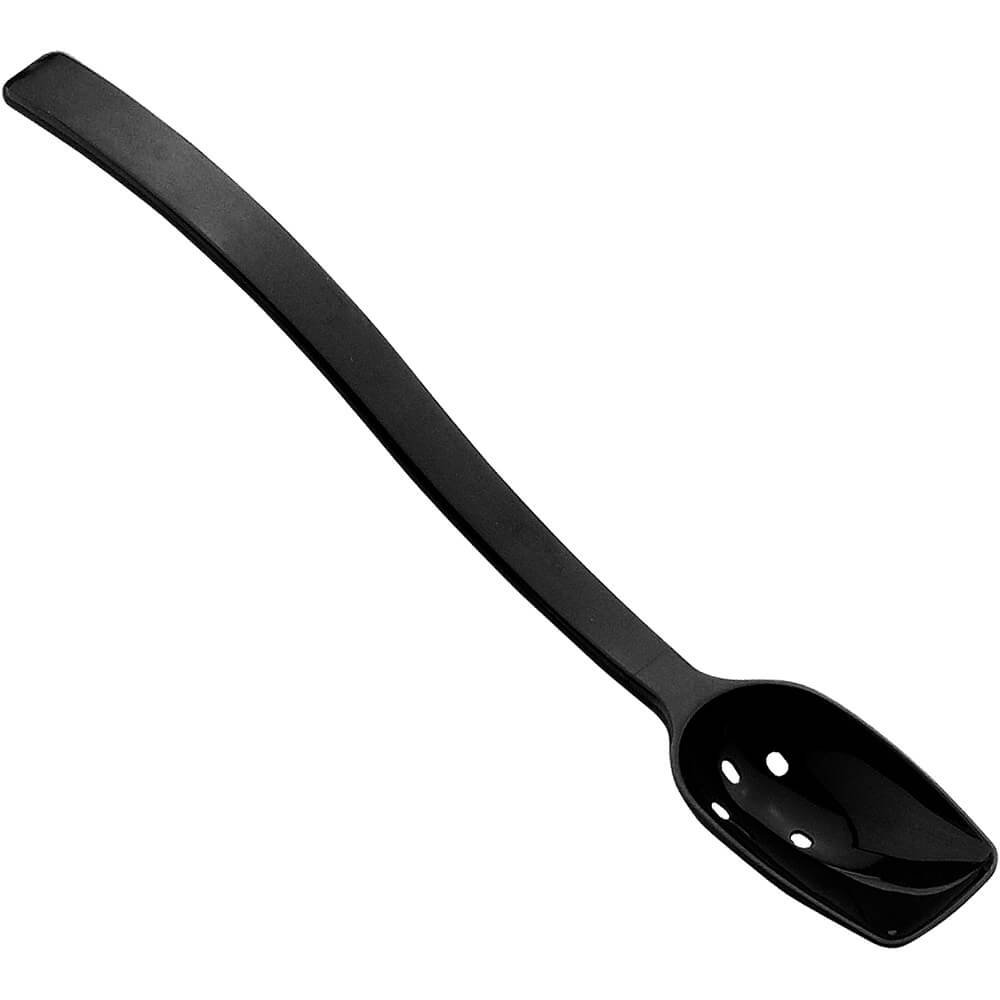 Cambro SPOP10CW110 Deli Spoon perforated 10" black - Case of 12