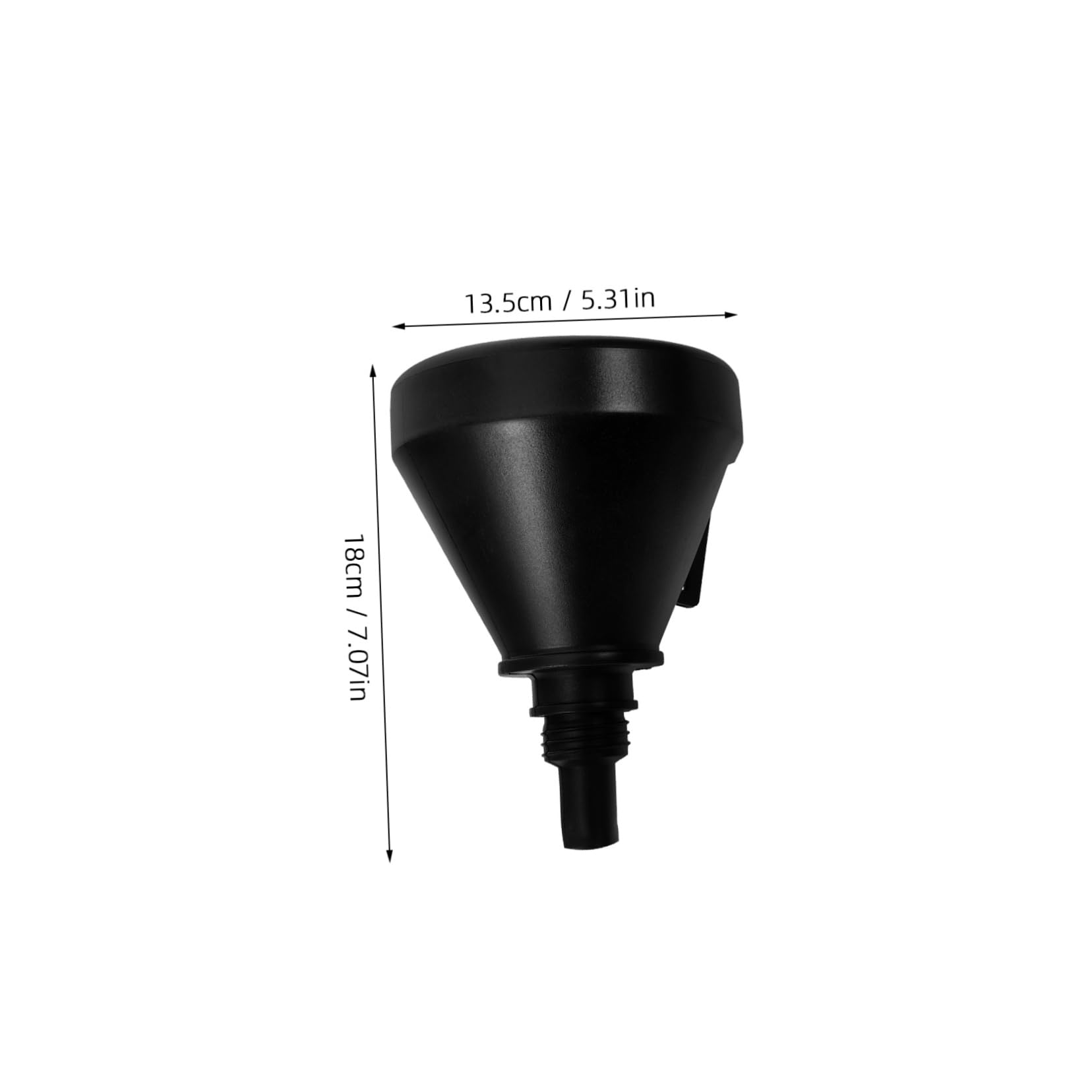 Gatuida 3piezas Embudo De Extra Cuello Flexible Embudo De Resistente Para Automóviles y Motocicletas Filtrado Integrado Para Protección Del Motor Para Combustible y Gran Capacidad Sin