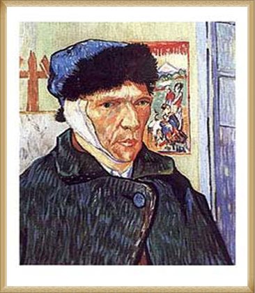 Van Gogh フィンセント ファン ゴッホ 『自画像 新品☆額付アート