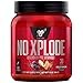 BSN N.O.-XPLODE Pre-Workout Supplement with Creatine, Beta-Alanine, and Energy, Flavor: Caffeine Free Fruit Punch, 30 Servings