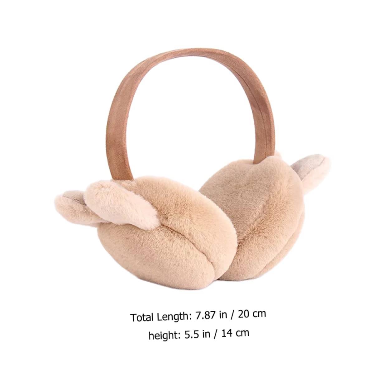 SOIMISS 5stücke Winter Ohrenschützer Mit Faltbarem Design Und Kuscheligem Kunstfell Süße Bunny Ohren Earmuffs Für Damen Skifahren Wandern Für Alltag