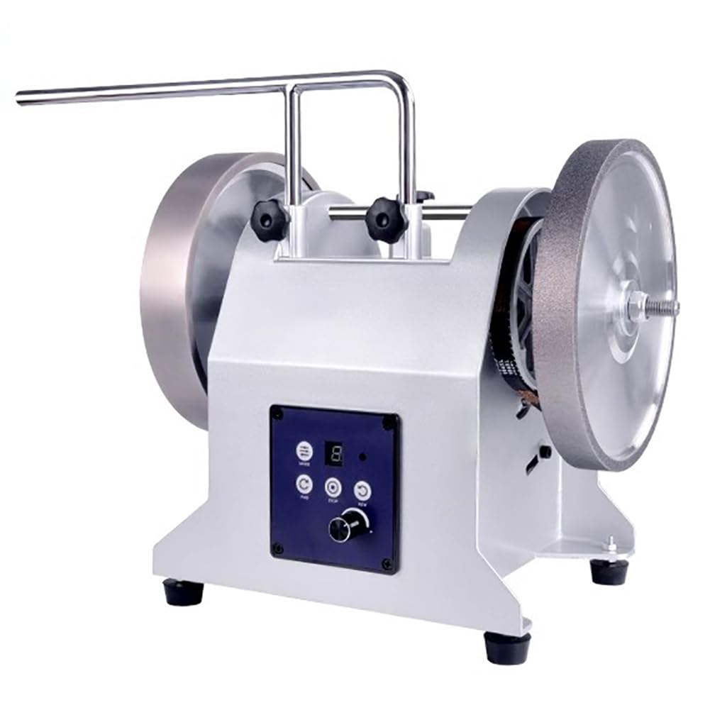 Double Grinding Wheel Electric Knife Sharpener Small Household Water-Cooled Knife Sharpener Low-Speed Water-Polishing Machine Two-Way Dry Wet Knife