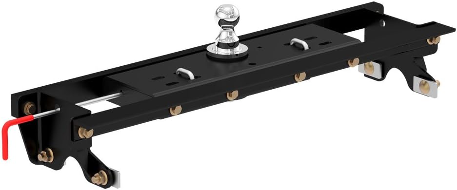 Double Lock Gooseneck Hitch Kit with Brackets, Compatible with Select F-150