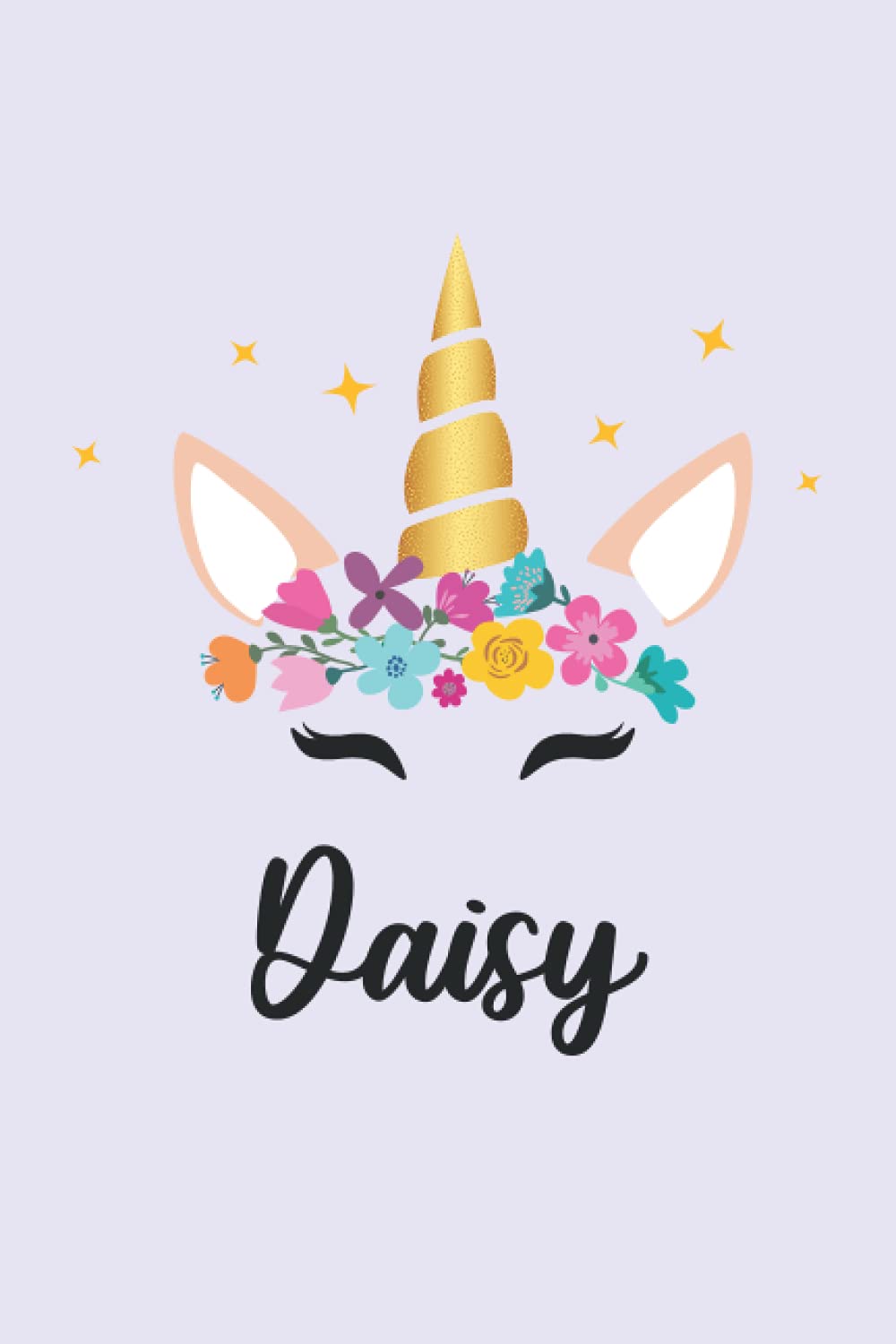 Daisy: Personalized Name Notebook | Wide Ruled Paper Notebook Journal | For Teens Kids Students Girls| For Home School College | 6x9 inch 120pages
