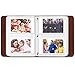 Fintie Instax Mini Photo Album for 2x3-Inch Film - 104 Pockets Small Albums for Fujifilm Instax Mini 12/11/99/40/7+/EVO/LiPlay/Link 3-2-1 Instant Camera/Polaroid Hi-Print Printer, Vintage Brown