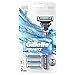 Gillette Mach3 Start Máquina de Afeitar para Hombre - 3 Recambios, con Mango Aqua-Grip para un control total incluso en Mojado