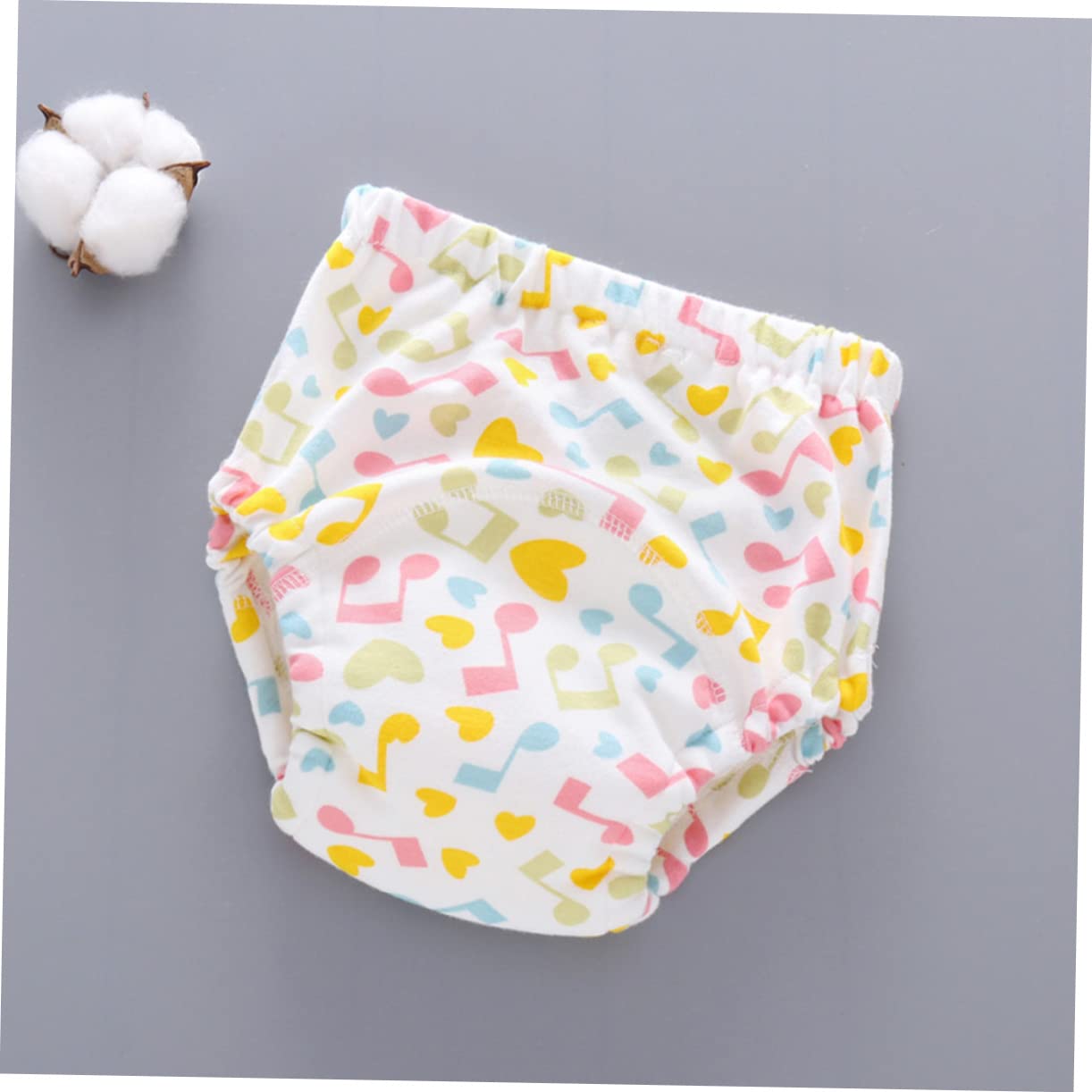 TOYANDONA 4piezas Pantalones De Entrenamiento Para Bebés Pañales Lavables De Gasa Transpirables Para Aprender Usar El Baño Paquete De Unidades Diferentes Estampados