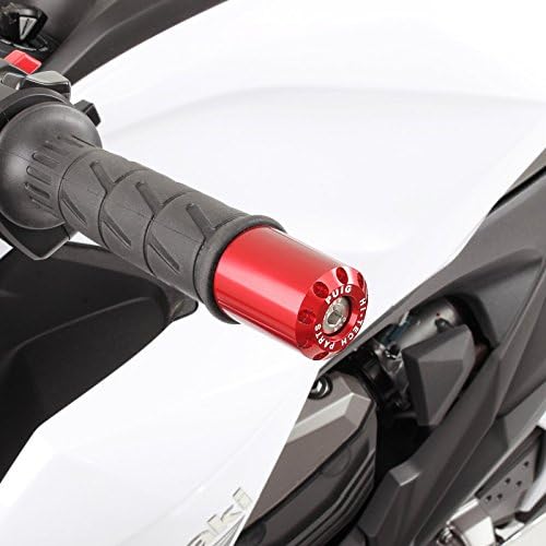 Puig 5621R Red Aluminum Long Bar End