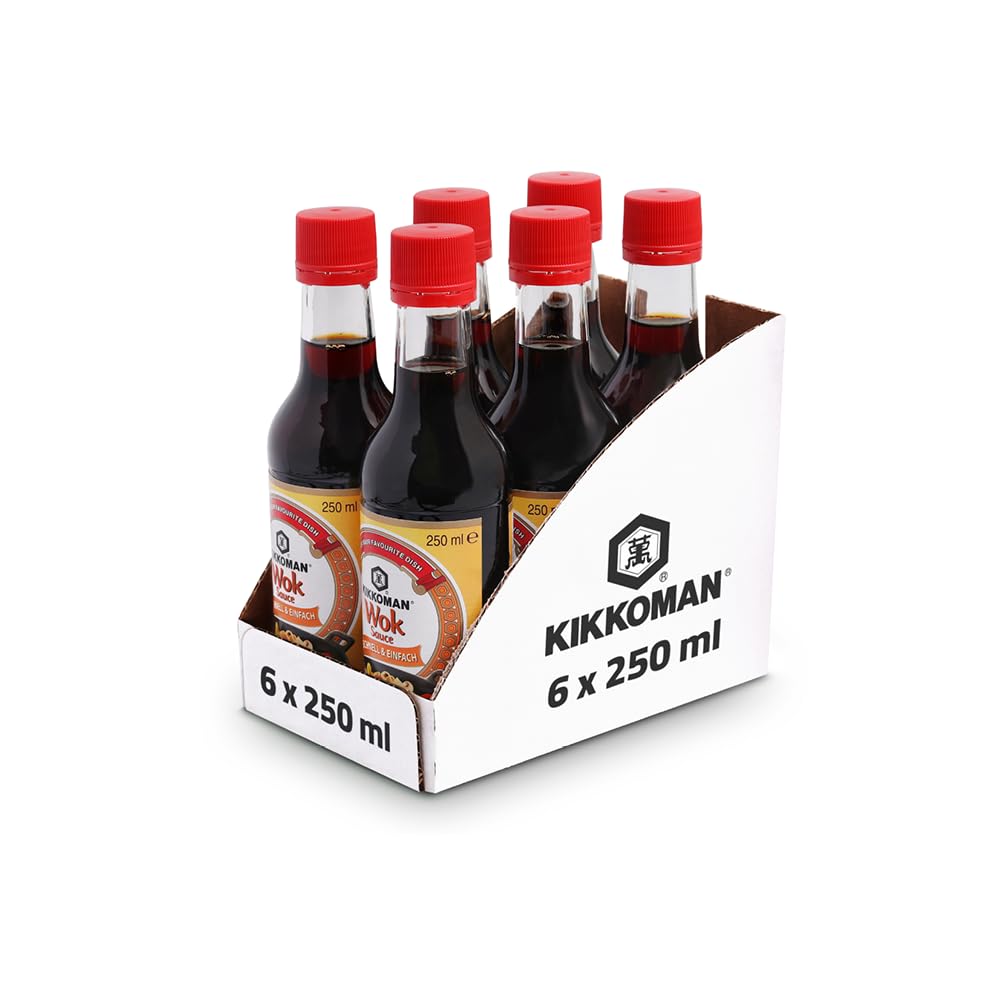 Kikkoman Salsa Wok 6X250 Ml. - 1500 g