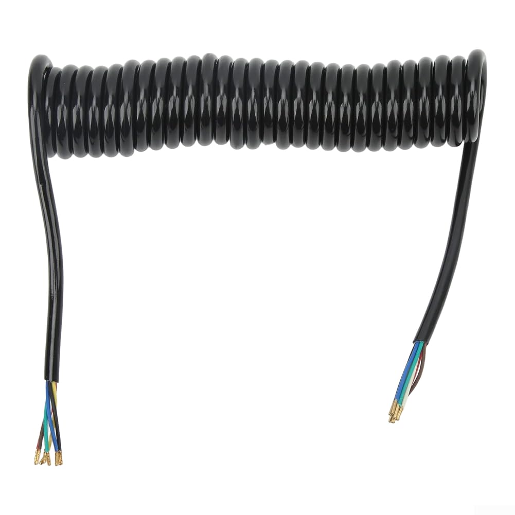 Hänger Adapter 13 zu 7 Pin Steckdose Wetterfest – Kompakter Anhänger Zubehör für KFZ(13 Pin)