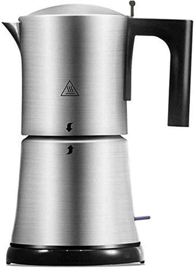 Coffee Maker Mocha Coffee Pot Moka Stainless Steel Filter Espresso Coffee Maker Percolator Tool Percolator Pot Electric Coffee Machine 330W Interesting