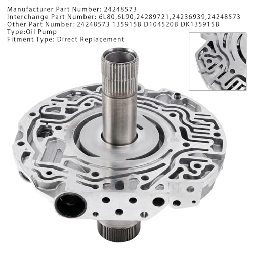 Areyourshop 6L80 6L90 Pump Cover Stator Rebuilt with Updated Stator Shaft 24289721 24236939 24248573 for Cadillac, for Chevrolet, for Hummer 6-speed Automatic Transmissions2