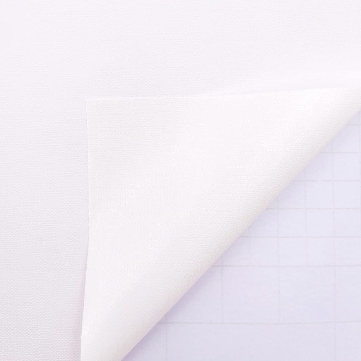 Shelf Liner White Self-Adhesive Solid Color Drawer Cabinet Paper Line Workspace Organizers 118x17.7 Inch image 3