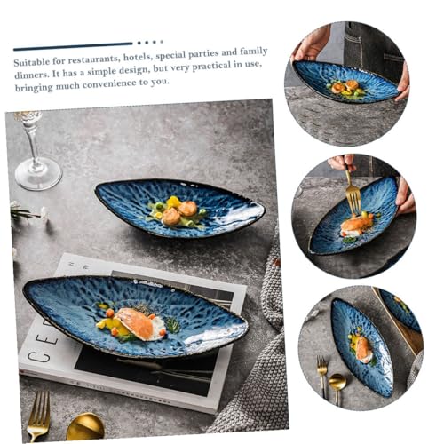 Plato Sushi Cerámico Ipetboom Estilo Japonés Pequeño miniatura 5