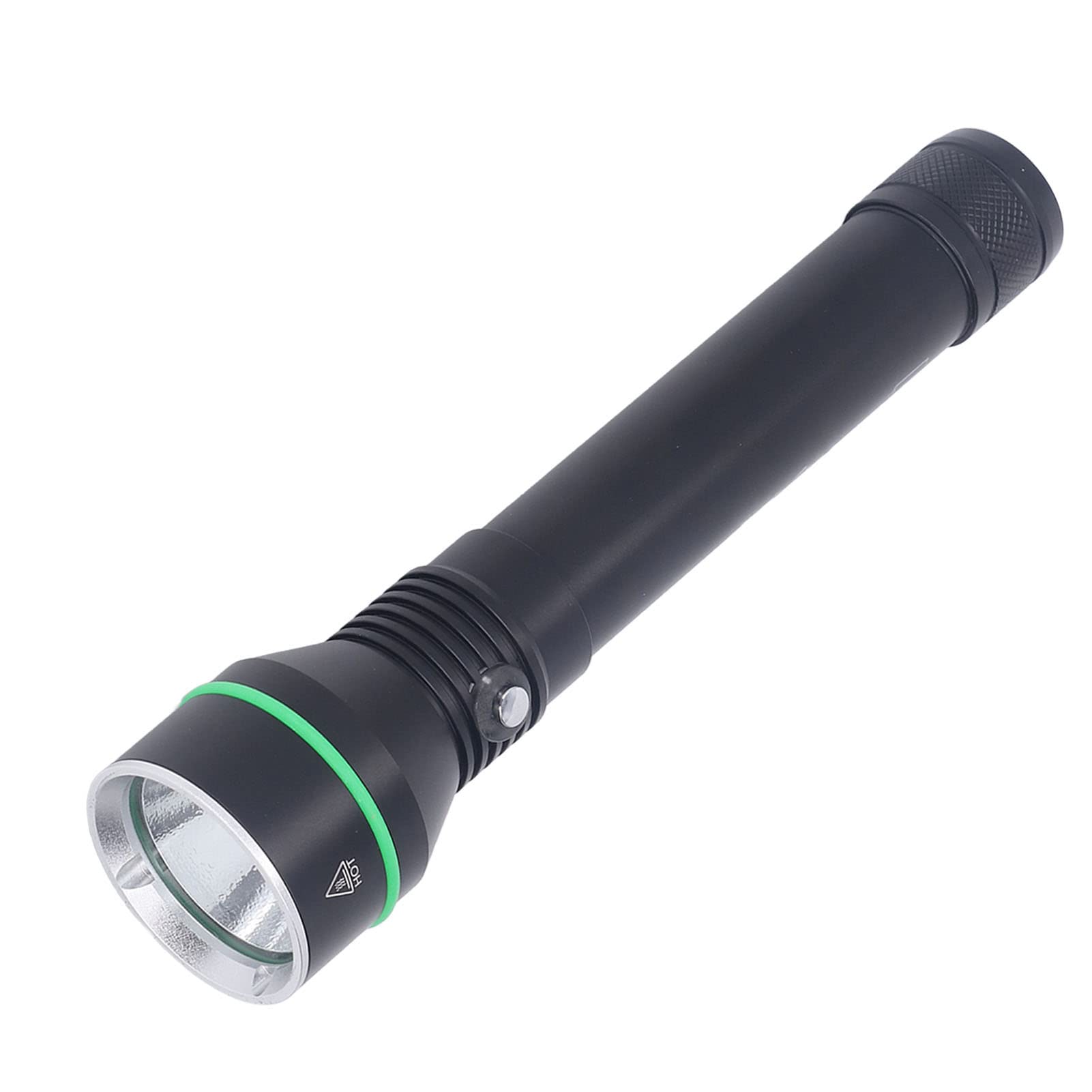 Jeanoko Torcia Subacquea Regolabile 3000LM Impermeabile Antiurto LED Torcia Subacquea per Snorkeling in Acque Profonde Diametro 53 Mm