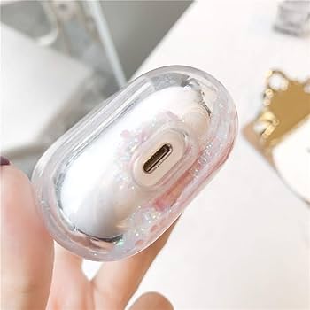 Amazon | UnnFiko for Airpods Pro ケース キラキラ 流れる星