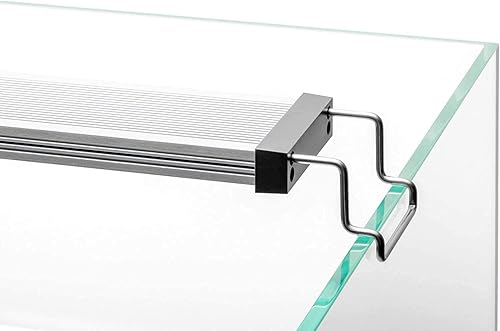 Twinstar Luz LED de acuario acampanada, espectro completo W-RGB, para tanques de peces plantados de agua dulce, terrarios, 12-48 pulgadas con