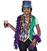 California Costumes Women's Mardi Gras Vest Kit-Adult Woman, Multi, Small/Medium
