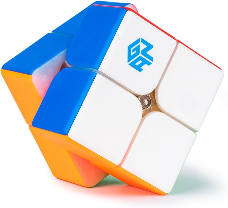 Coogam GAN 249 V2 2x2 Speed Cube Gans249 2x2x2 Gan249 Puzzle Toy Stickerless