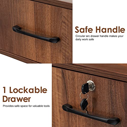 BarberPub-Wall-Mount-Station-with-Drawers-Styling-Cabinet-Open-Storage-Beauty-Salon-Spa-Equipment-2502-Brown