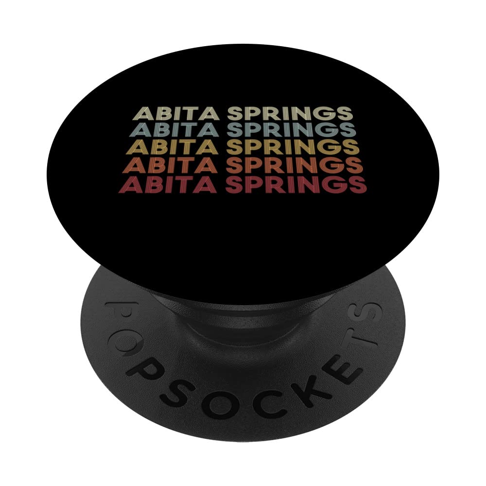 Vintage Text PopSockets Swappable PopGrip