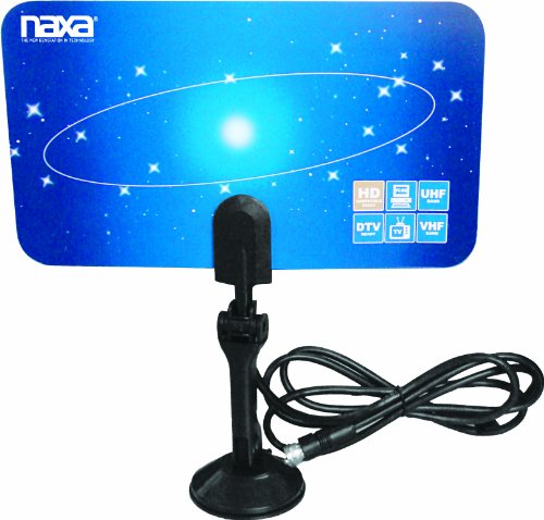 NaxaElectronics NAA-306 Ultra-Thin Flat Panel Style High Powered Antenna Suitable for HDTV and ATSC Digital Television