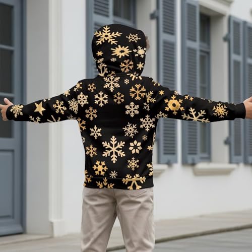 Sweat à capuche zippé fille manches longues en molleton doux