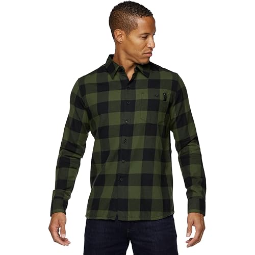Black Diamond Mens Zodiac Flannel Long Sleeve Shirt