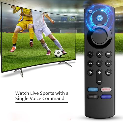 Image of Lambcare Remote Control Compatible with Amzon Alexa Voice FlRE TV Stick (3rd Generation)