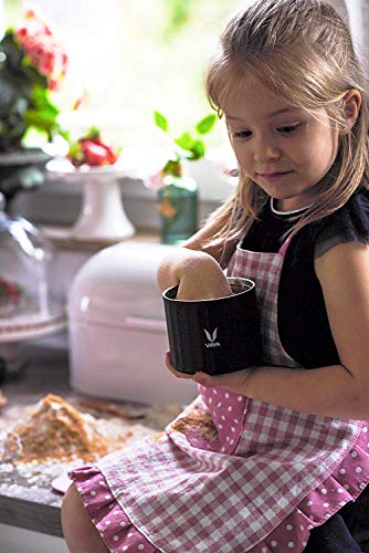 Image of VAYA PRESERVE Vacuum Insulated Lunch Box for Kids, Office Women, 260 ml Stainless Steel Tiffin Box, Meal Container, Meal Jar, Suitable for One Pot Meal,Black