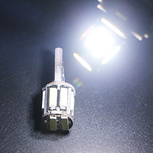 EverBrightt 20-Pack bianco T10 7014 10SMD non luci...