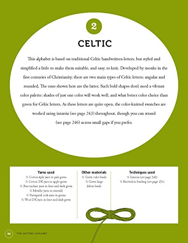 The Knitted Alphabet: How to Knit Letters from A to Z - Image 10