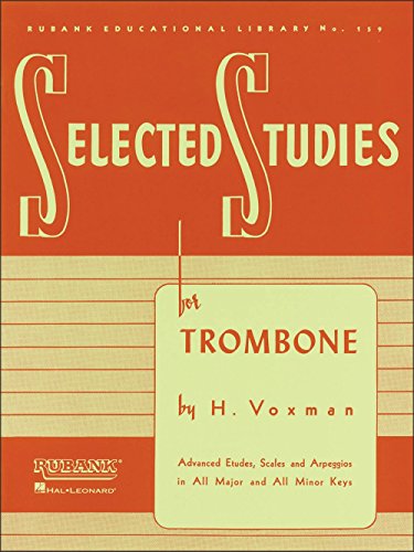 Hal Leonard Rubank Selected Studies for Trombone