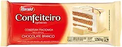 Cobertura Fracionada De Chocolate Branco Confeiteiro Harald 1,5 Kg