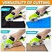 4-Pack Replacement Rotary Blades Compatible with Worx WX082L 4V ZipSnip Cordless Electric Scissors, WA2300 Replacement Blades (1-1/2