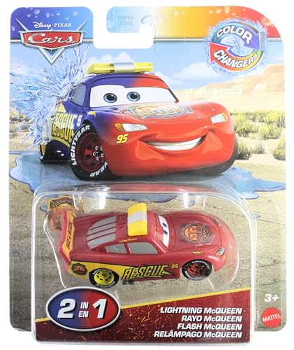 Disney Cars 2025 Color Changers Radiator Springs Race & Rescue Lightning McQueen