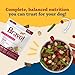 Bravo! Homestyle Complete Freeze Dried Raw Dog Food or Topper, Beef, 4 Pounds, Add Water to Rehydrate for up to 18 Pounds of Food, Grain Free, Gluten Free