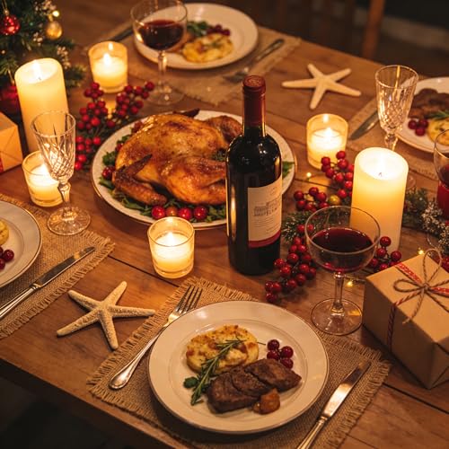 RIUBIFU Teelichtgläser, 10 Stück Kerzenhalter Glas (Ø4.5cm X H 6cm) Windlicht, Weihnachten Kerzen Deko Kerzengläser Tischdeko, Teelichthalter Glas Transparent Teelicht Gläser,