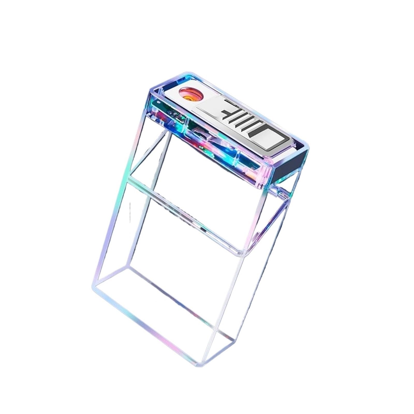 Encendedor de pitillera transparente e impermeable para actividades al aire libre