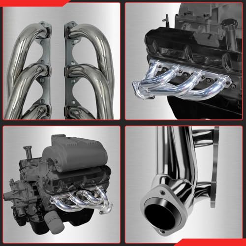 Image of Exhaust Headers Direct Bolt-On Replacement Fits 1979-1993 Ford Mustang 5.0L