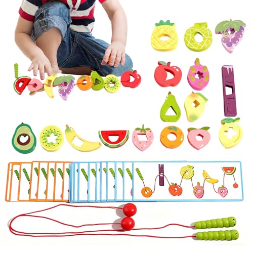 Perles à enfiler pour développer la concentration des enfants en bas âge
