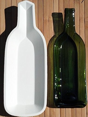 Stoneware Single Condiment Wine Bottle Slumping Mold