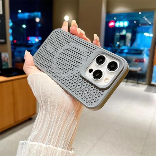 Coque magnetique sans fil pour iPhone 11 anti surchauffe avec dissipation thermique active PC