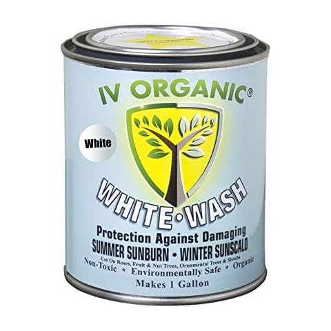 IV Organic White Wash Plant Guard, 1 Gallon (White) Cover