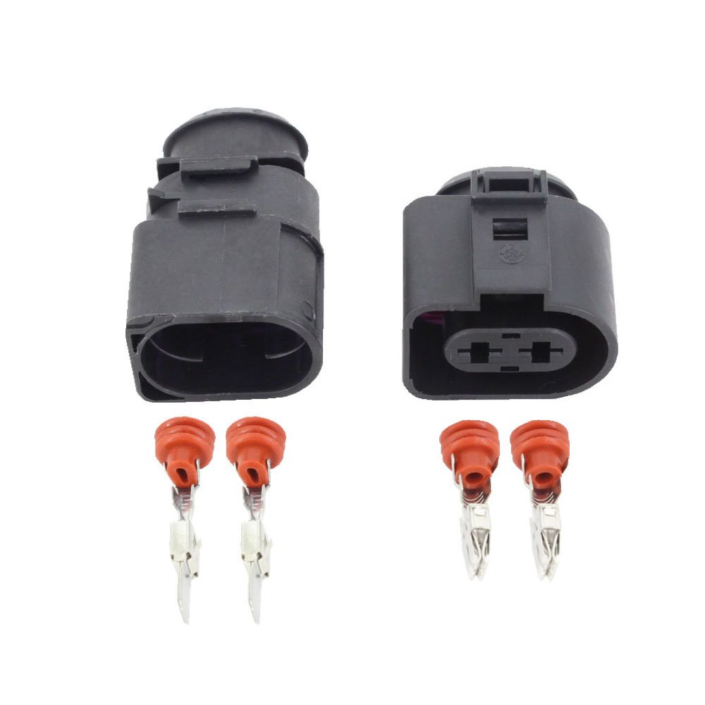 TACOON Femmina Impermeabile Impermeabile con connettore a iniezione Carburante a 2 Pin DJ70228-6.3-11/21 2P(10 Sets)